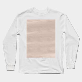 Chalky background - beige Long Sleeve T-Shirt